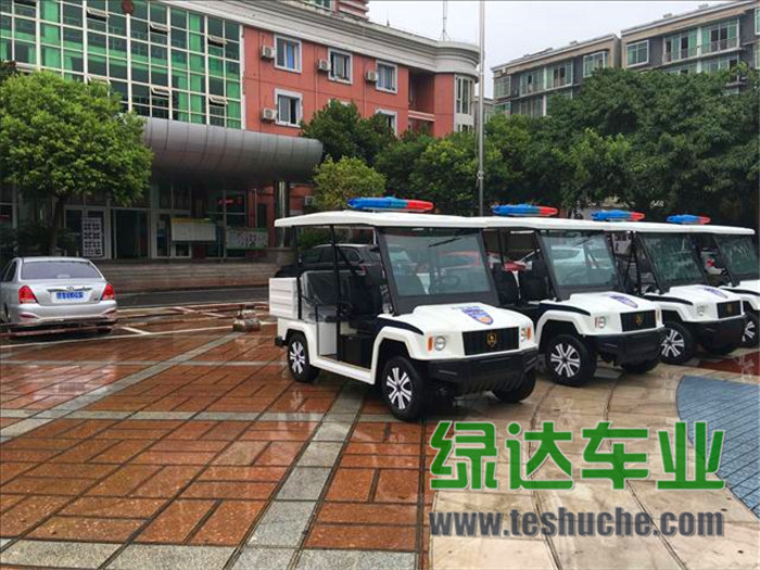 市政监察单位向我公司采购悍马款电动巡逻车