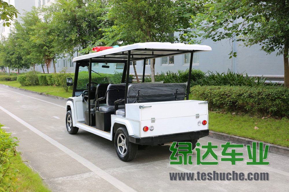 四轮电动巡逻车-八座悍马款