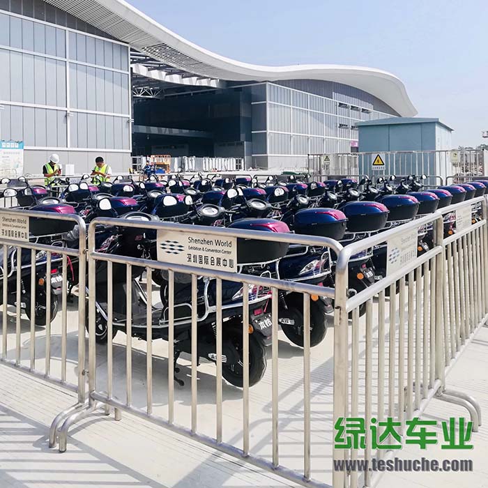 深圳国际会展中心两轮巡逻电动车 交付
